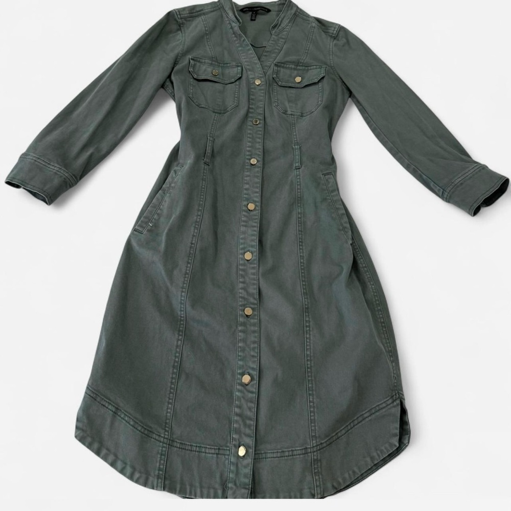 White House Black Market Gray Garment